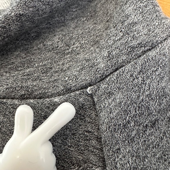 Vuori Sweatshirt Women L French Terry Pullover Hoodie Oversized Boxy Gray VW281 - Picture 9 of 11